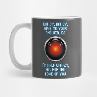 2001 – HAL "Daisy Bell" Song Lyrics Mug